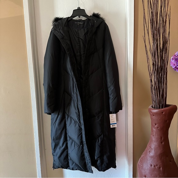 Via Spiga Full Length Down Coat - Picture 2 of 15
